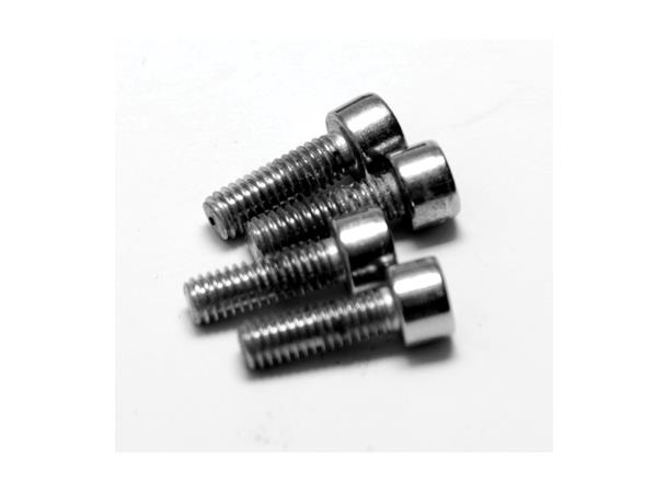 Lizard Skins Lock-on Skruer 4stk, M2.5 x 10mm 